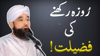 Roza ki Fazilat | Bayan By Muhammad Raza Saqib Mustafai | Islamic Channel