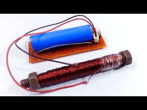 How to make an Electromagnet | Super Strong How to make an Electromagnet | Super Strong
