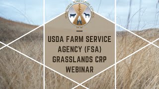 IAC Grasslands Conservation Reserve Program (CRP) Webinar