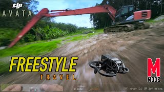 DJI AVATA FREESTYLE WHOOP || My DJI AVATA RATES SETTING || DJI ACTION2 FOOTAGE [2.7K] FPV THAILAND