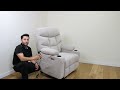 mcombo electric wide power lift recliner chair model r7289 unboxing and assembling