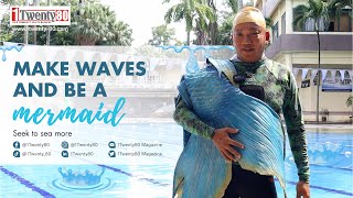 Make waves and a mermaid | Dolphin Lee | Mermaid