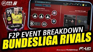 FC Mobile (FIFA) - Bundesliga Rivals F2P Event Breakdown