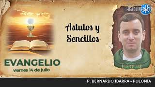 Evangelio de hoy, 14 de julio de 2023 | Astutos y Sencillos