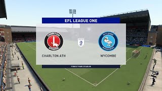 FIFA 22 | Charlton Athletic vs Wycombe - EFL League One | Gameplay