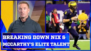 Why J.J. McCarthy & Bo Nix have elite QB abilities | Joel Klatt Show
