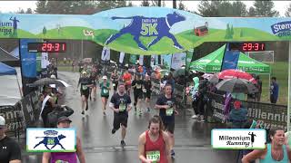 Stonyfield Earth Day 5k Finish Line Video