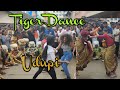 Tiger Dance by Udupi Girls 2022|Abharan Jewellers Staff Special Performance #abhijithkotian #ashtami