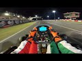 full session onboard at south garda karting in the night rotax euro trophy intrepid kart