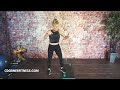 easygoing vertical step aerobics workout basic to intermediate choreography 44 130 bpm