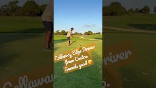 Callaway Edge driver sound