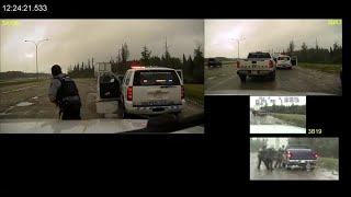 RCMP Dashcam footage shows shooting of Clayton Crawford