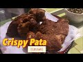 Malutong na CRISPY PATA (dinugawhu) [ka-hungry style]