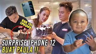 IPHONE 12 BLM DIJUAL,BAIM UDAH DAPET ‼️LANGSUNG ISENG MASUKIN KE DALEM KUE ‼️IPHONENYA MALAH RUSAK..