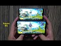 aquos r3 vs aquos r5 speed test and pubg mobile