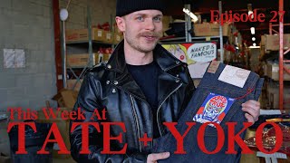 Styling The Strong Guy Wide Leg Selvedge Jeans - This Week At Tate + Yoko : Episode 27