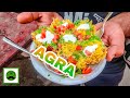 Famous Chaat Gali Sadar Bazaar Agra ka Mazedar Indian Street Food with Veggiepaaji