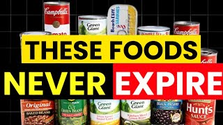 12 Canned Foods to STOCKPILE that NEVER EXPIRE – Food for SHTF – Prepper Pantry!
