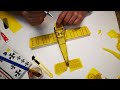 Fokker Eindecker peanut scale tissue covering time-lapse