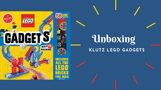 Unboxing + Review Klutz Lego Gadgets Book