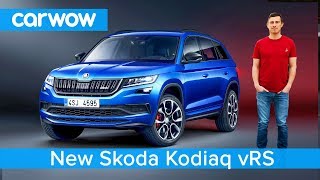 All-new Skoda Kodiaq vRS 2019 - is this performance version of the 7 Seat SUV madness?