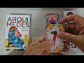 unboxing do jogo arquimedes É possível aprender matemática brincando jogo de cartas matemático