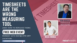 Timesheets are the wrong measuring tool (and how to replace them) with Ron Baker