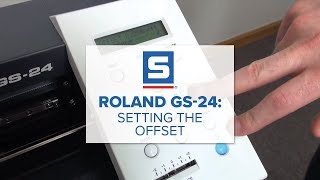 Roland GS-24: Setting the Offset