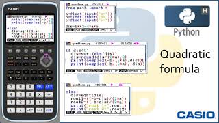 Python™ Video 9: Quadratic Formula