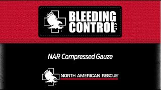 NAR Compressed Gauze Instructions