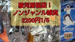 駿河屋福袋！ノンジャンル雑貨2200円1/5