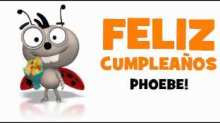 ¡FELIZ CUMPLEAÑOS PHOEBE!