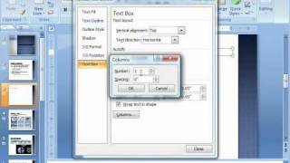 PowerPoint Tutorial Setting Text Box Options Microsoft Training Lesson 4.7