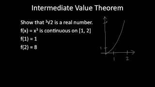 Intermediate Value Theorem Example 2