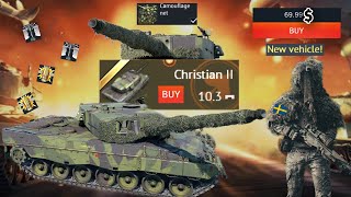 Strv 121B Christian II EXPERIENCE