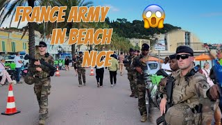 ￼ France Army 😱in beach 🏝️ south of France