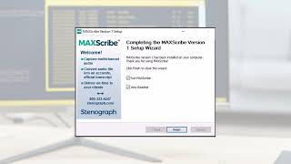 Installing and Activating MAXScribe