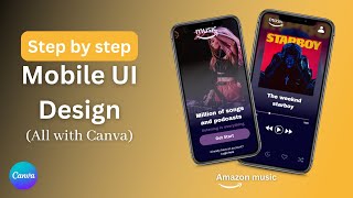 Mobile UI Design with Canva (Complete Guide)