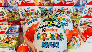 Natoons Maxi Kinder Surprise ASMR Unboxing