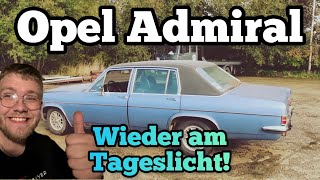 Opel Admiral Scheunenfund: Die ERSTE PROBEFAHRT!