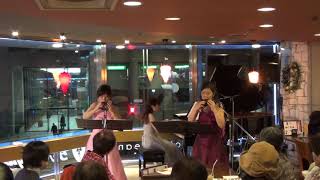 「ハンガリー舞曲第5番」Trio L'amore(ﾄﾘｵ ﾗﾓｰﾚ)　ｵｶﾘﾅﾃﾞｭｵ＆ﾋﾟｱﾉ