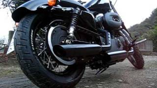 2010H-D XL1200nightster screamin'eagle muffler スクリーミンイーグルマフラー 1200ｋｍ