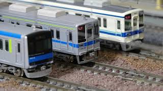 東武アーバンパークライン 10030型＋60000系   鉄道模型(N scale model) ジオラマ( My layout)