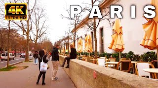 🇫🇷Paris Winter Walk 2022 - Around Palais de Tokyo and Palais Galliera [4K]