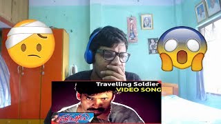 Thammudu Movie - Travelling Soldier Song|Pawan Kalyan, Preeti Jhangiani|Reaction(INSPIRING)