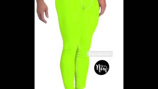 Best bright lime green men’s tights