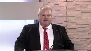 Ford’s opening remarks at CityVote 2014 debate