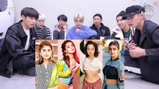 BTS reaction to Indian trending Instagram reels | Read The Discription box | PeachyGlosss