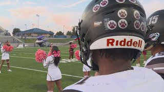 Timberview HS routs Waco University on the gridiron in first school event after shooting