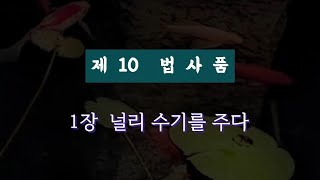 [사경으로 읽기] 법화경 -제 10 법사품 》설명